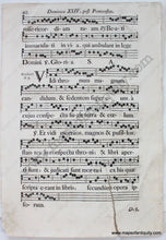 Load image into Gallery viewer, Mid-1700S - Antique Sheet Music Dominica Xxiii. (& Xxiv) Post Pentecosten Pgs. 39-40 Genuine