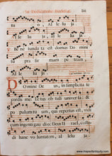 Load image into Gallery viewer, 16Th Century - Antique Sheet Music Missa Votiva De Sactissima Trinitate Genuine On Paper