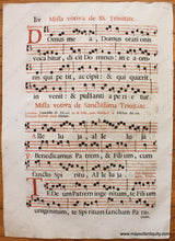 Load image into Gallery viewer, Antique-Sheet-Music-on-Paper-Antique-Sheet-Music-Missa-votiva-de-Sactissima-Trinitate-c.-16th-century-Unknown-Antique-Sheet-Music-1500s-16th-century-Maps-of-Antiquity
