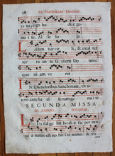 Load image into Gallery viewer, Antique-Sheet-Music-on-Paper-Antique-Sheet-Music-In-nocte-Nativitatis-Domini-c.-16th-century-Unknown-Antique-Sheet-Music-1500s-16th-century-Maps-of-Antiquity
