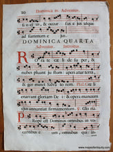Load image into Gallery viewer, Antique-Sheet-Music-on-Paper-Antique-Sheet-Music-Sabbato-Quatuor-Temp.-Adv.-c.-16th-century-Unknown-Antique-Sheet-Music-1500s-16th-century-Maps-of-Antiquity
