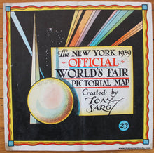 Load image into Gallery viewer, Antique-Pictorial-Map-Booklet-Other-The-New-York-1939-Official-World's-Fair-Pictorial-Map-1939-Tony-Sarg--1900s-20th-century-Maps-of-Antiquity