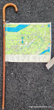 Load image into Gallery viewer, Genuine-Antique-Cane-with-Map-Antique-Map-in-a-Cane-Boston-1940-In-A-Cane-American-Legion-Maps-Of-Antiquity