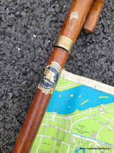 Load image into Gallery viewer, Genuine-Antique-Cane-with-Map-Antique-Map-in-a-Cane-Boston-1940-In-A-Cane-American-Legion-Maps-Of-Antiquity