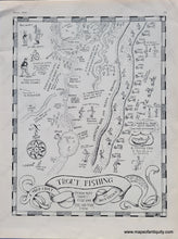Load image into Gallery viewer, Genuine-Antique-Map-A-Map-about-Trout-Fishing-1920s-John-Held-Jr--Maps-Of-Antiquity