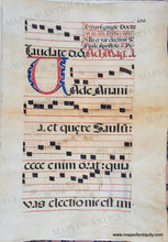 Load image into Gallery viewer, Possibly Early to Mid- Middle Ages - Antique Sheet Music on vellum - Antique