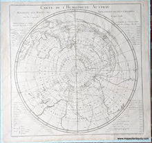 Load image into Gallery viewer, 1775 - Carte de l'Hemisphere Australe - Antique Map