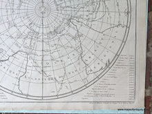 Load image into Gallery viewer, 1775 - Carte De L’hemisphere Australe Antique Map Genuine