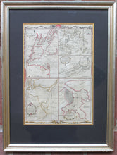 Load image into Gallery viewer, Genuine-Antique-Map,-Framed-Plans-of-the-Cities-and-Harbors-of-New-York,-Boston,-Charleston,-Havanna,-and-Philadelphia-1782-T.-Conder-Maps-Of-Antiquity