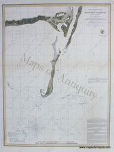Load image into Gallery viewer, Reproduction-Preliminary-Chart-of-Monomoy-Harbor-Massachusetts---Reproduction---Reproductions-Cape-Cod-and-Islands-Reproduction-US-Coast-Survey-Maps-Of-Antiquity