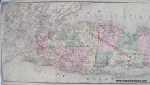 Load image into Gallery viewer, Map Of Long Island - Reproduction