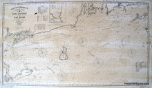 Load image into Gallery viewer, Reproduction-Chart-B-New-London-to-Gay-Head---Reproduction---Reproduction-Long-Island--Reproduction-Maps-Of-Antiquity