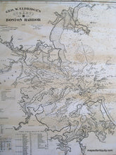 Load image into Gallery viewer, Chart H Boston Harbor - Reproduction