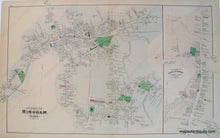 Load image into Gallery viewer, Reproduction-Village-of-Hingham-Village-of-South-Hingham---Reproduction---Reproduction-Massachusetts--Reproduction-Maps-Of-Antiquity