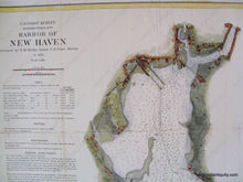 Load image into Gallery viewer, Harbor Of New Haven Connecticut - Reproduction