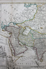 Load image into Gallery viewer, Herman Moll Map Of Asia Reproduction