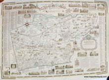 Load image into Gallery viewer, Reproduction-Map-Harwich-Ernest-Dudley-Chase-Pictorial