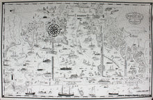 Load image into Gallery viewer, Reproduction-Map-Barnegat-Toms-River-New-Jersey-Horrocks-Pictorial