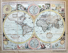 Load image into Gallery viewer, High-quality-Reproduction-A-New-and-Accurat-Map-of-the-World-Drawne-according-to-ye-truest-Descriptions-latest-Discoveries-&-best-Observations-yt-have-beene-made-by-English-or-Strangers-1626---Reproduction-Reproductions---Reproduction-Maps-Of-Antiquity