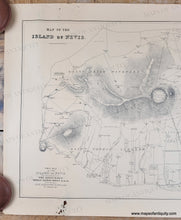 Load image into Gallery viewer, 20th century - Map of the Island of Nevis - Reproduction Map