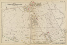 Load image into Gallery viewer, Original colors- pink, yellow, green, purple. Reproduction-antique-map-1884-Bromley-Plate-D-Part-of-Ward-15-Dorchester-and-South-Boston---Maps-Of-Antiquity