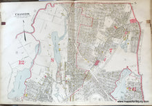 Load image into Gallery viewer, Antique-Hand-Colored-Map-Cranston-Arlington-Section-etc.-plate-5-1917-Richards-Rhode-Island-1900s-20th-century-Maps-of-Antiquity