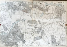 Load image into Gallery viewer, Antique-Hand-Colored-Map-Johnston-plate-14-1917-Richards-Rhode-Island-1900s-20th-century-Maps-of-Antiquity