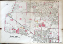 Load image into Gallery viewer, Antique-Hand-Colored-Map-Pawtucket-Fairlawn-and-South-Woodlawn-Sections-plate-18-1917-Richards-Rhode-Island-1900s-20th-century-Maps-of-Antiquity