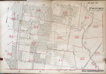 Load image into Gallery viewer, Antique-Hand-Colored-Map-Pawtucket-Slater-Park-and-Farms-Sections-plate-22-1917-Richards-Rhode-Island-1900s-20th-century-Maps-of-Antiquity