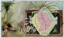 Load image into Gallery viewer, Antique-Chromolithograph-Map-Paraguay-1890-Arbuckle-South-Mississippi-1800s-19th-century-Maps-of-Antiquity