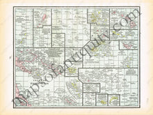 Load image into Gallery viewer, 1894 - Chile Argentine Confederation And Uruguay Verso: Islands In The Pacific Ocean Roman Empire