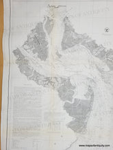 Load image into Gallery viewer, 1856 - Preliminary Chart of Charleston Harbor And It's Approaches (South Carolina)- Antique Chart