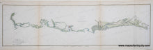 Load image into Gallery viewer, Antique map of the coast of South Carolina showing bays, islands, rivers, cities. SC Antique-Map-South-Carolina-Bull's-Bulls-Bay-Charleston-Sketch-E-Survey-of-Section-V-1855-United-States-Coast-Survey-Coastal-Report-Chart