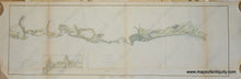 Load image into Gallery viewer, Antique-Map-South-Carolina-Bull's-Bulls-Bay-Charleston-Sketch-E-Survey-of-Section-V-1855-United-States-Coast-Survey-Coastal-Report-Chart