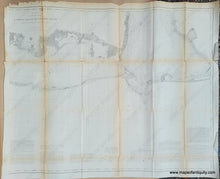 Load image into Gallery viewer, Antique-Coastal-Report-Chart-Eastern-Part-of-Mississippi-Sound-Alabama--United-States-South-1860-U.S.-Coast-Survey-Maps-Of-Antiquity