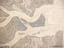 Load image into Gallery viewer, 1879 - Ossabaw Sound Vernon And Ogeechee Rivers Georgia Antique Chart Genuine Coastal Report