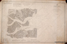 Load image into Gallery viewer, Antique-Coastal-Report-Chart-Ossabaw-Sound-Vernon-and-Ogeechee-Rivers-Georgia-United-States-Georgia-1879-U.S.-Coast-&-Geodetic-Survey-Maps-Of-Antiquity