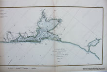 Load image into Gallery viewer, Antique-Map-United-States-U.S.-Coast-Survey-Coastal-Chart-1848-1854-1850s-1800s-19th-Century-Galveston-Bay-Texas-Gulf-of-Mexico-Maps-of-Antiquity