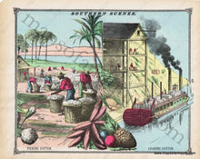 Load image into Gallery viewer, 1887 - Lubrecht’s Georgia Antique Map Genuine Hand-Colored