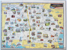 Load image into Gallery viewer, Antique-Printed-Color-Pictorial-Folding-Map-Georgia-Alabama-Road-Map-with-Pictorial-Guide-to-Georgia-and-Alabama-1949-Standard-Oil-Company-Georgia-Alabama-1800s-19th-century-Maps-of-Antiquity