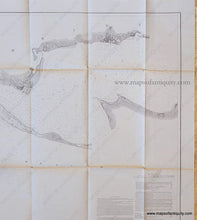 Load image into Gallery viewer, Antique-Coastal-Report-Chart-Preliminary-Chart-of-the-Entrance-to-Pensacola-Bay-Florida--United-States-Florida-1857-U.S.-Coast-and-Geodetic-Survey-Maps-Of-Antiquity-1800s-19th-century