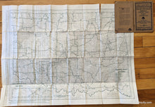 Load image into Gallery viewer, Genuine-Antique-Folding-Map-Oklahoma-Rand-McNally-Indexed-Pocket-Map-United-States-South-1925-Rand-McNally-Maps-Of-Antiquity-1800s-19th-century