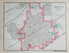 Load image into Gallery viewer, Genuine-Antique-Map-Map-of-Florida-Versos-Atlanta-Birmingham-1903-Cram-Maps-Of-Antiquity