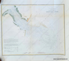 Load image into Gallery viewer, Genuine-Antique-Chart-Reconnaissance-of-Doboy-Bar-and-Inlet-Georgia-Georgia-Coastal-Report-Charts-US-South-Charts--1855-US-Coast-Survey-Maps-Of-Antiquity-1800s-19th-century