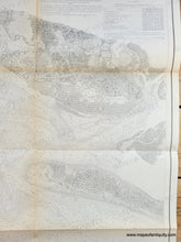 Load image into Gallery viewer, 1857 - Beaufort Harbor, North Carolina - Antique Chart