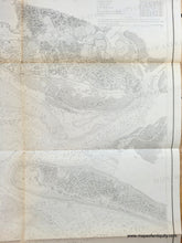 Load image into Gallery viewer, 1857 - Beaufort Harbor, North Carolina - Antique Chart