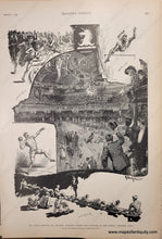 Load image into Gallery viewer, 1890 - The Great Meeting Of Amateur Athletes Under The Auspices Boston Athletic Club Antique Print