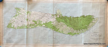 Load image into Gallery viewer, Genuine-Antique-Topographical-Map-Island-of-Molokai-Hawaii-Topo-Map-1952-USGS-U-S--Geological-Survey-Maps-Of-Antiquity