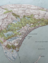 Load image into Gallery viewer, Genuine-Vintage-Map-Provincetown-Mass-Cape-Cod-Antique-Topographic-Map-1949-USGS-U-S-Geological-Survey-Maps-Of-Antiquity