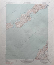 Load image into Gallery viewer, Genuine-Vintage-Map-Naushon-Island-Pasque-Island-Gosnold-Mass-Cape-Cod-Antique-Topographic-Map-1944-USGS-U-S-Geological-Survey-Maps-Of-Antiquity